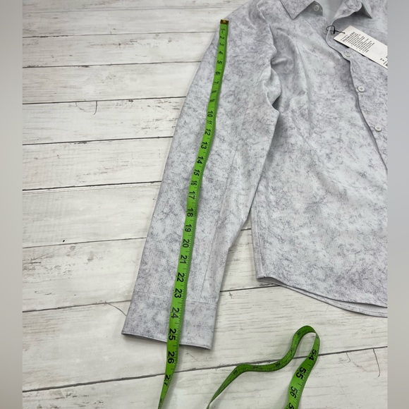 Lululemon Men’s Size M Airing Easy LS Short in Gray NEW - Picture 7 of 9